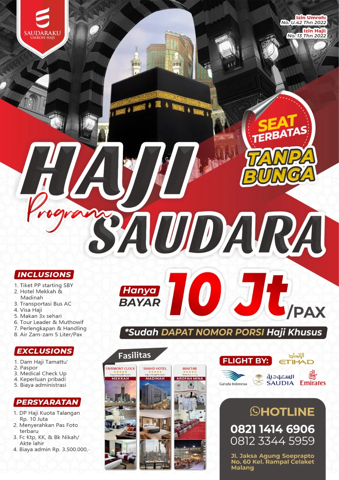 Paket Haji Plus Saudara