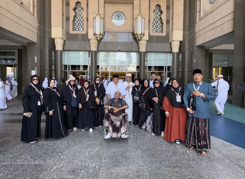 Foto Bersama Ibadah haji 2025 Jemaah Saudaraku