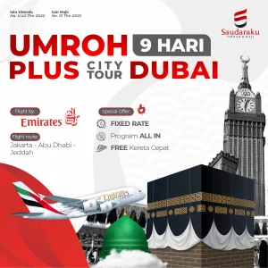 Paket Umroh Plus Dubai - Umroh 9 Hari