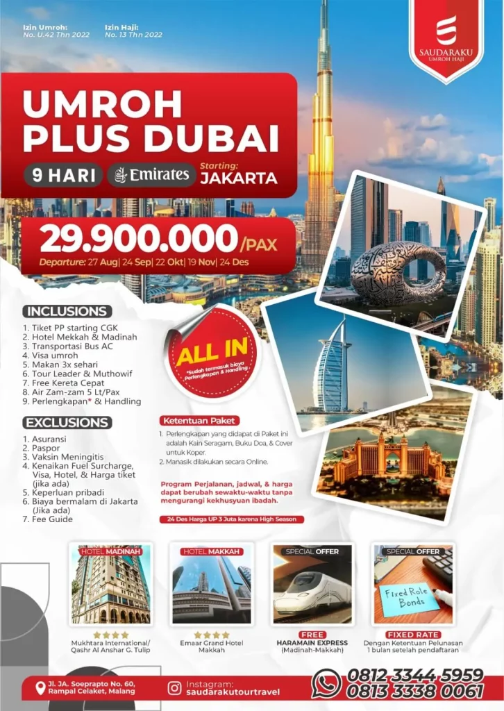 Umroh Plus Dubai