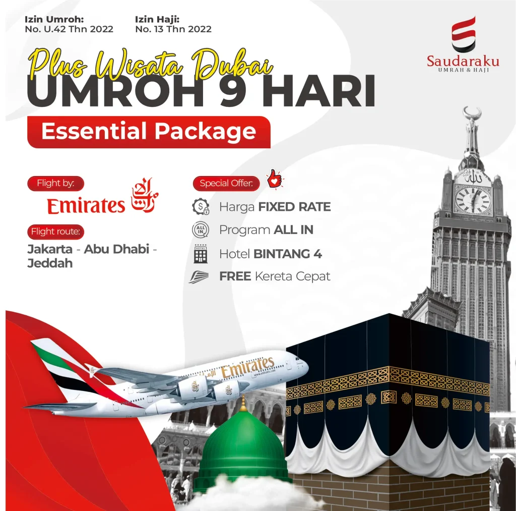 umroh plus dubai 9 hari