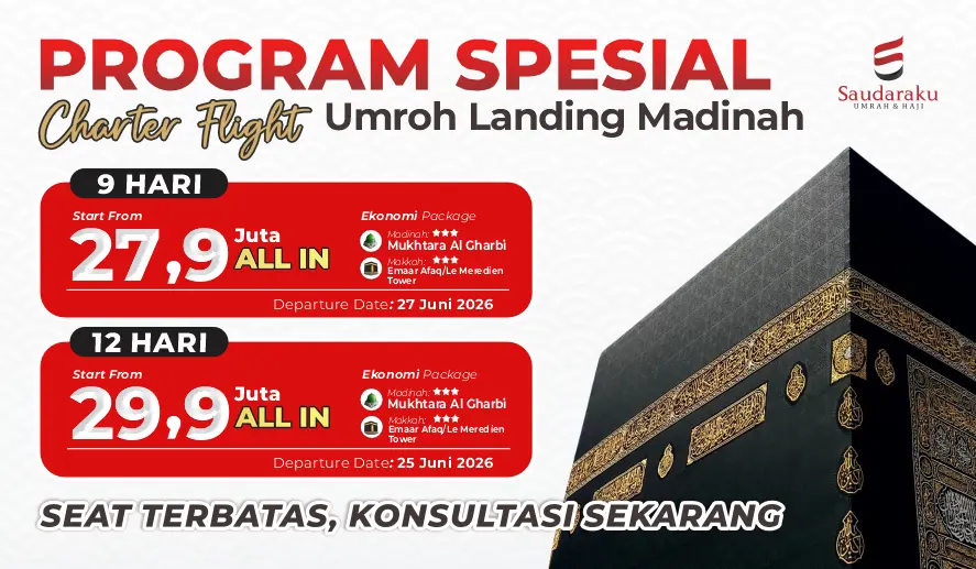 Desain promo website charter flight