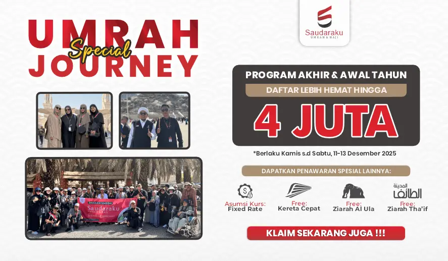 Desain promo website saudaraku