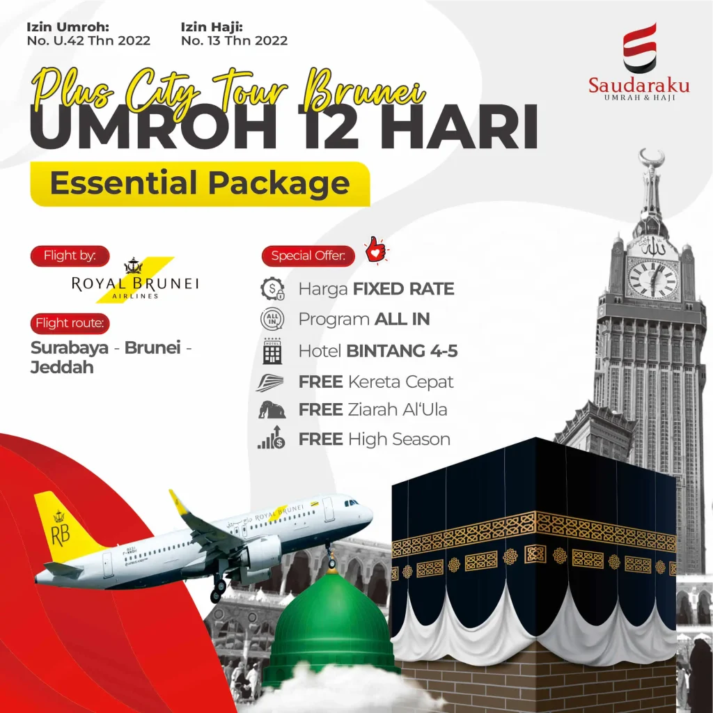 umroh 12 hari desember 2025