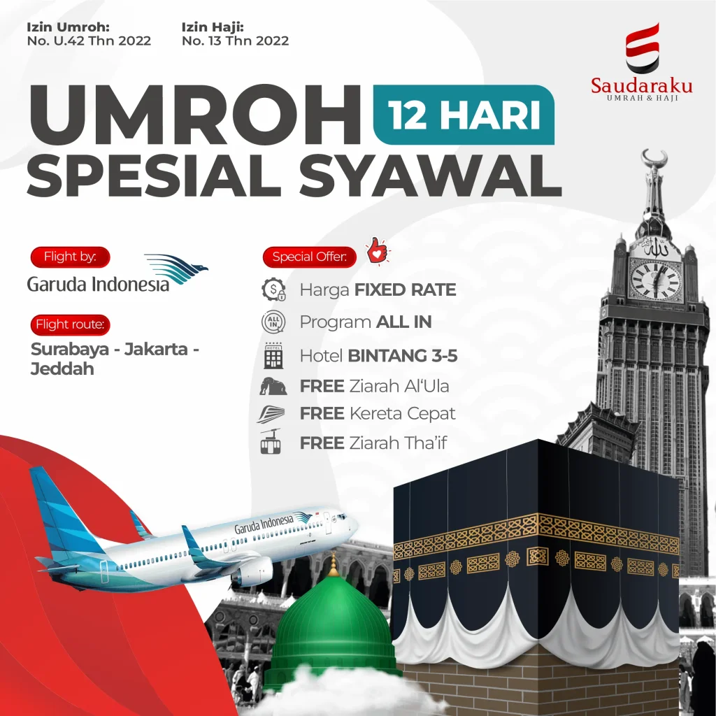 Umroh Syawal 12 Hari GA