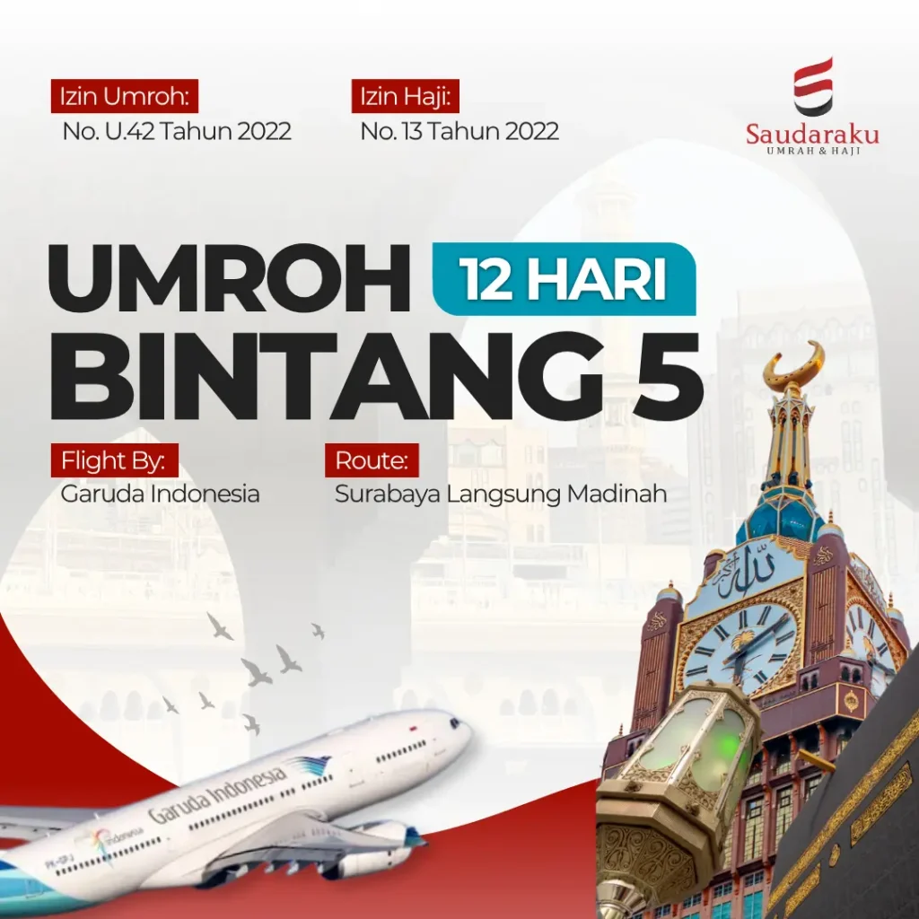 Umroh 12 hari by Garuda Indonesia