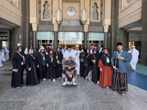 Foto Bersama Ibadah haji 2025 Jemaah Saudaraku
