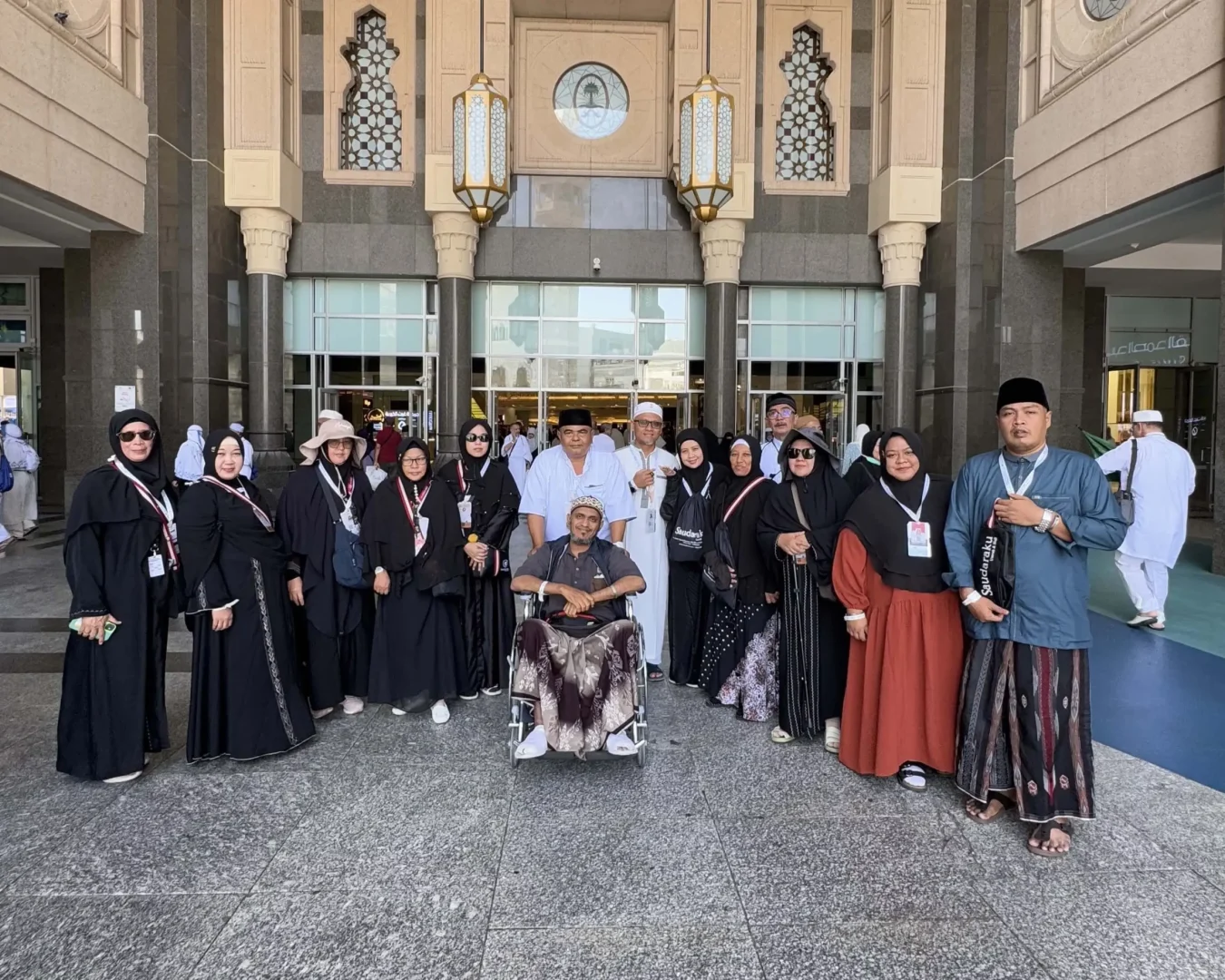 Foto Bersama Ibadah haji 2025 Jemaah Saudaraku