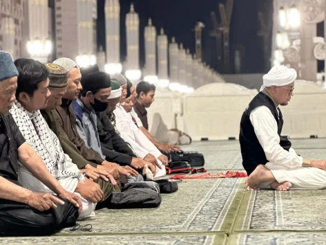 keutamaan shalat di masjid nabawi