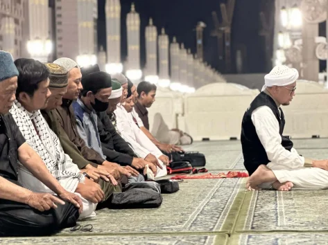 keutamaan shalat di masjid nabawi
