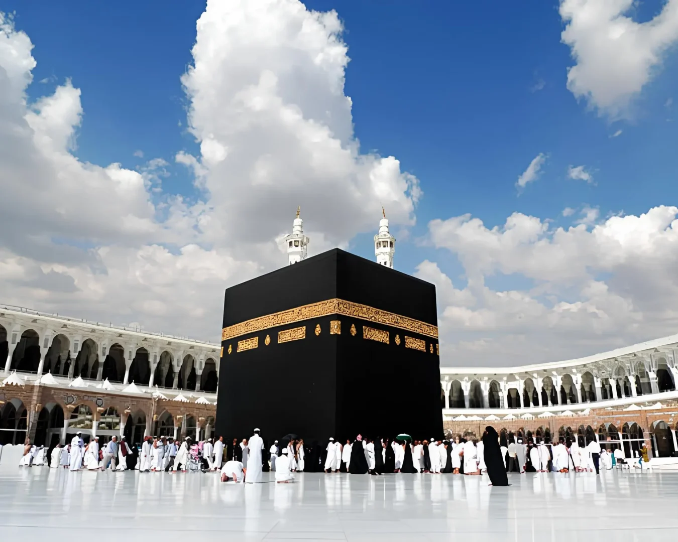 larangan istirahat sembarangan di masjidil haram